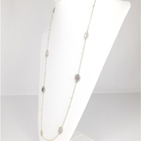 Kendra Scott Gwyneth Gold Strand Necklace NWT - Picture 5 of 16